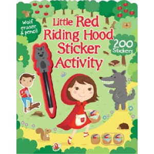 LITTLE RED RIDING HOOD STICKER ACTIVITY